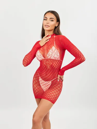 Vista 2 de Lencería sexy para mujer, tallas grandes, trajes traviesos, sexplus juego de roles Slutty (talla única)