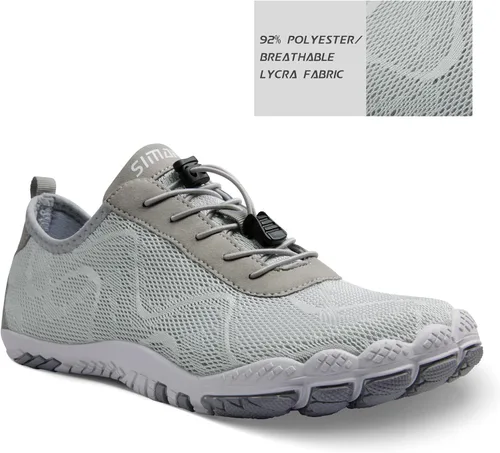 Vista 2 de SIMARI WP005 - Zapatos acuáticos unisex, deportes acuáticos, sensación descalza, de secado rápido, para playa, natación, yoga, surf, piscina