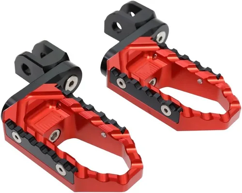 Vista 20 de MC MOTOPARTS Negro CNC 25mm Alargador de Riser Ajustable para Pedales de Pie Touring Delanteros Compatibles con NC 700 S/X 12-16 NC750X NC750S 16-19