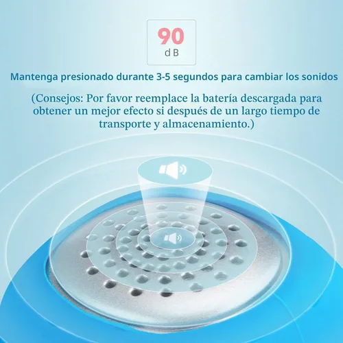 Vista 2 de ROCKBROS Electra - Campana de bicicleta eléctrica para bicicleta, cuernos de bicicleta, campanas de bicicleta resistentes al agua Negro