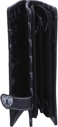 Vista 6 de Nemesis Now B5117R0 Edgar Allen Poe Nevermore Raven - Bolso de poliuretano, negro, 7.3in