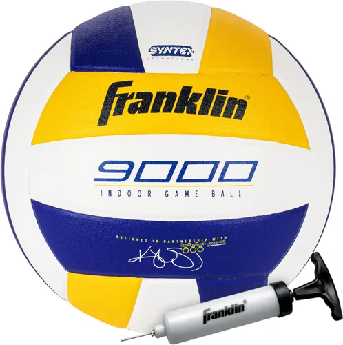 Vista 12 de Franklin Sports Balones de voleibol para entrenamiento en interiores + partidos, 9000 + 6000 pelotas de voleibol de tamaño oficial para adultos +