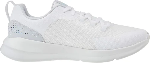 Vista 6 de Under Armour Tenis esenciales para mujer, Onyx White Onyx White Metallic Gold Luster 102
