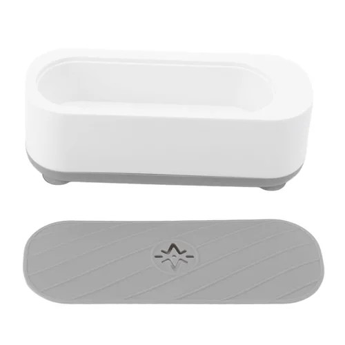 Vista 9 de Limpiador ultrasónico de joyas, máquina de ultrasonido portátil profesional para el hogar, limpiador de ultrasonido portátil para limpiar anillos