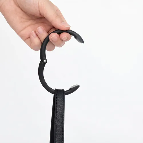 Vista 3 de Clipa 2 - El gancho para bolsa instantáneo Colección Negro mate