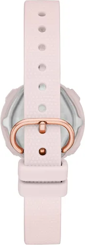 Vista 3 de Skechers Reloj digital deportivo de cuarzo de metal y silicona para mujer