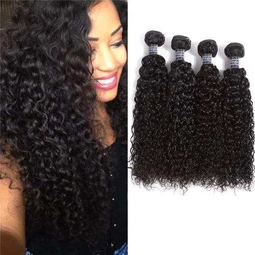 Vista 25 de Amella Extensiones de cabello brasileño de onda profunda de 14 pulgadas, 100% sin procesar, 1 paquete de cabello ondulado profundo, paquetes