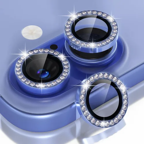 Vista 12 de Choiche Compatible para iPhone 15/iPhone 15 Plus Protector de Lente de Cámara Brillante, Vidrio Templado 9H Cubierta de Cámara Protector de Pantalla