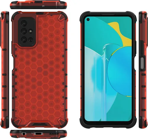 Vista 43 de Pzwoxukhov Funda compatible con Huawei Nova 3i, compatible con Huawei P Smart+ 2018 Honeycomb Anti-Drop Shock-Absorbing Case Negro