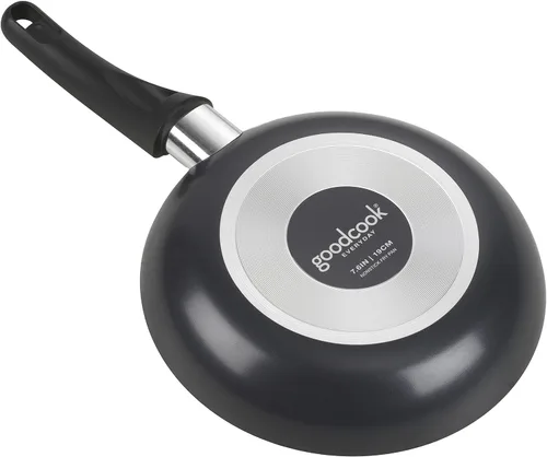 Vista 5 de GoodCook Everyday Sartén Antiadherente Pequeña para Saltear de 7.6 Pulgadas, Negro