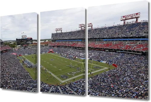 Vista 40 de Lincoln - Lienzo decorativo para pared, diseño de campo financiero de Filadelfia, paisaje de estadio de fútbol de Filadelfia, decoración de pared