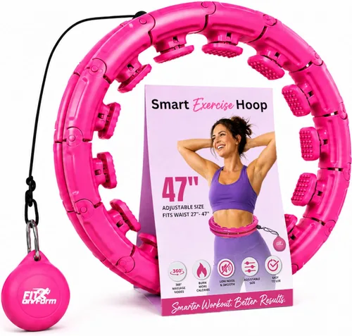 Vista 14 de Infinity Weighted Hula Hoop for Adults Weight Loss, Smart Exercise Hola Circle Hoop for Women Abs Workout