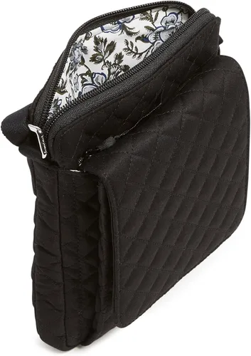 Vista 5 de Vera Bradley Mini bolso cruzado hipster de algodón con protección RFID