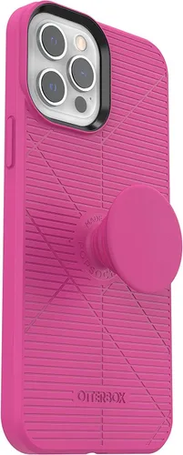 Vista 5 de OtterBox +Pop Reflex Series - Funda para iPhone 12 y iPhone 12 Pro (solamente) - Embalaje al por menor - Rosa