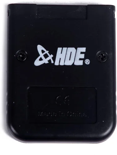 Vista 5 de HDE - Tarjeta de memoria para Nintendo GameCube o Wii 128 MB 2048 bloques color negro Única negro