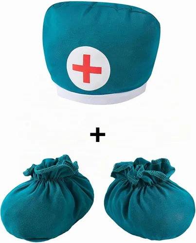 Vista 3 de Kewlent Baby Boy Halloween Thanksgiving Costume for boys Newborn Uniform Costume with Hat Azul