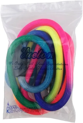 Vista 6 de yueton Correa de nailon para perros Rainbow Pet Cuerda de plomo ajustable