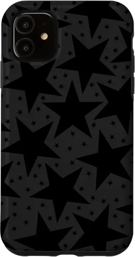 Vista 8 de Funda con diseño de estrella negra para iPhone 16