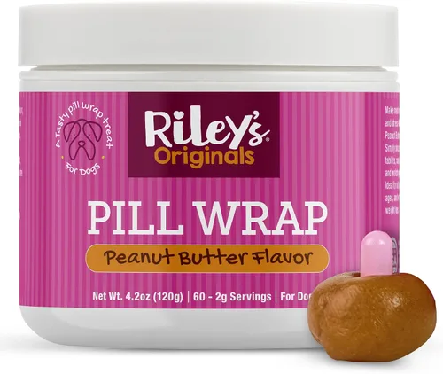 Vista 17 de Riley's Pastillero para perros – Pasta de pastillas de queso y tocino para perros – 4.2 oz