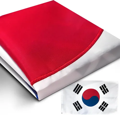 Vista 7 de Bandera de Asia, South Korea