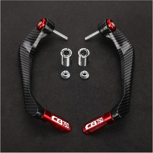 Vista 11 de for CB750 Hornet CB 750 2023 2024 Motorcycle Accessories Handlebar Grips Brake Clutch Levers Handle Bar Guard(Black)