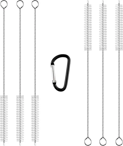 Vista 5 de Hydroflask - 10 popotes de repuesto para Hydro Flask de repuesto para Hydroflask de 32 onzas, 40 onzas, 64 onzas (10 popotes Hydroflask)