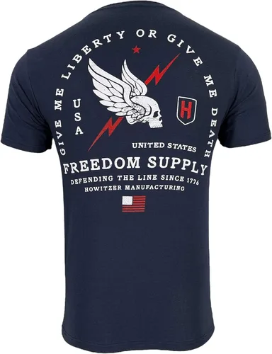 Vista 3 de Howitzer Style Camiseta de hombre Freedom LINE Military Grunt MFG