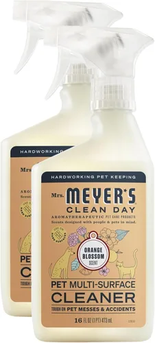 Vista 11 de Mrs. MEYER'S Clean Day Limpiador multisuperficie para mascotas, aroma a hoja de coco, 16 onzas
