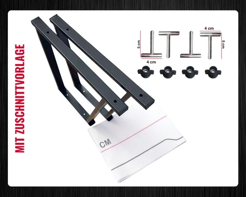 Vista 3 de BREMER SITZBEZÜGE Powder-coated multi-flex board console compatible with VW Multivan T5 T6 T6.1 / T5 accessories / T6 bed extension/height 51 cm 2