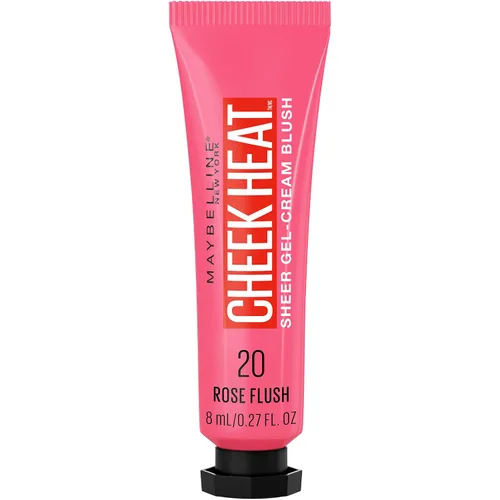 Vista 10 de Maybelline Cheek Heat Rubor en Gel-Crema, Maquillaje Ligero, Sensación Transpirable, Toque Sutil de Color, Aspecto Natural, Acabado Luminoso, Sin