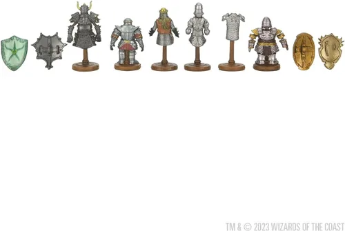Vista 5 de WizKids Iconos de D&D de los reinos: fichas de armadura mágica