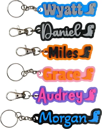 Vista 10 de Llavero personalizado SuperFineDeesigns – Llavero personalizado impreso en 3D