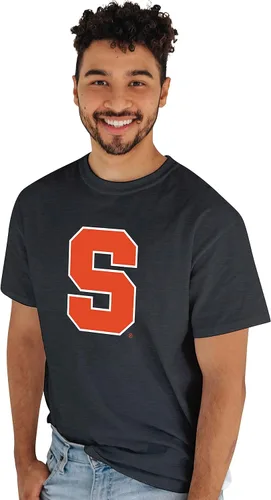 Vista 66 de Blue 84 Camiseta NCAA para hombre, icono de color del