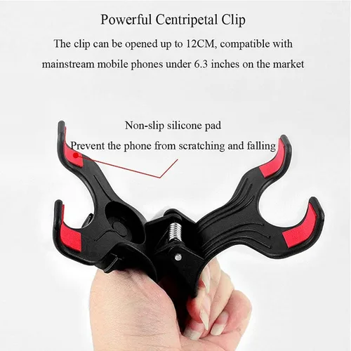Vista 2 de Chapter Seven Soporte universal para teléfono celular con cuello de cisne flexible y brazo ajustable