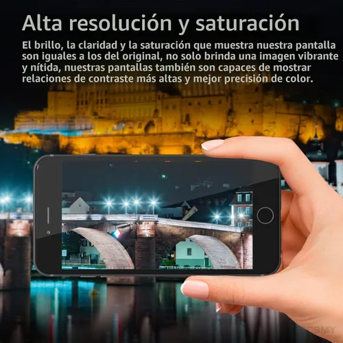 Vista 3 de para iPhone 8 SE 2ª generación de reemplazo de pantalla negro 4.7