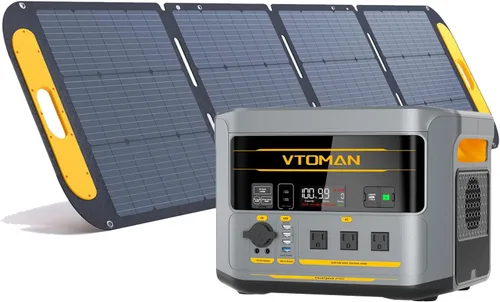 Vista 14 de VTOMAN Estación de energía portátil FlashSpeed 2400, batería LiFePO4