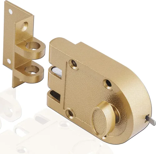 Vista 5 de Cerrajo de Seguridad Jimmy Proof con Llave (Negro)