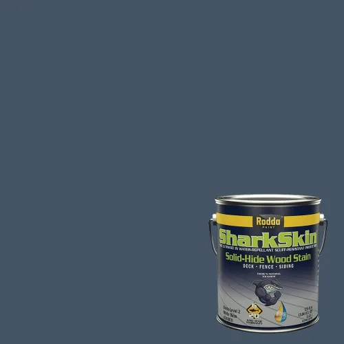 Vista 4 de Rodda Paint Tinte para cubierta y revestimiento SharkSkin, 1 cuarto de galón, oso marrón