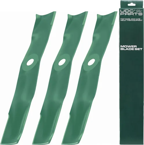 Vista 44 de UDC Parts 103-6401 Hojas de cortadora para Exmark de 48 pulgadas 103-6401-S 103-6381-S 103-6381 103-6391-S 103-6391 103-6396 103-6396-S Lazer Z Turf