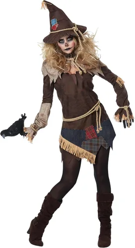 Vista 3 de espantapájaros espantapájaros traje para mujer