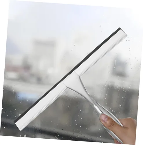 Vista 5 de Healeved Limpiaparabrisas de cristal de lujo para baño limpiador de acero inoxidable con mango deslizante