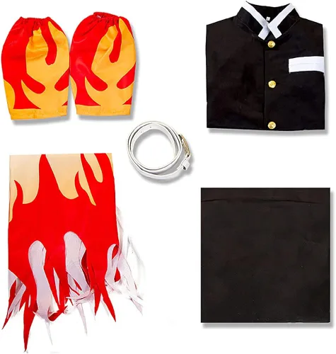 Vista 3 de Disfraz de Kochou para cosplay, kimono, uniforme de juego de rol, conjunto completo