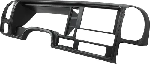 Vista 7 de ECOTRIC Panel de salpicadero doble din compatible con 1995-2002 GMC Sierra Chevy Silverado C/K camión SUV Suburban cubierta completa de consola