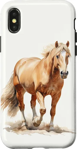 Vista 5 de Funda para iPhone 16 con diseño de caballo Palomino