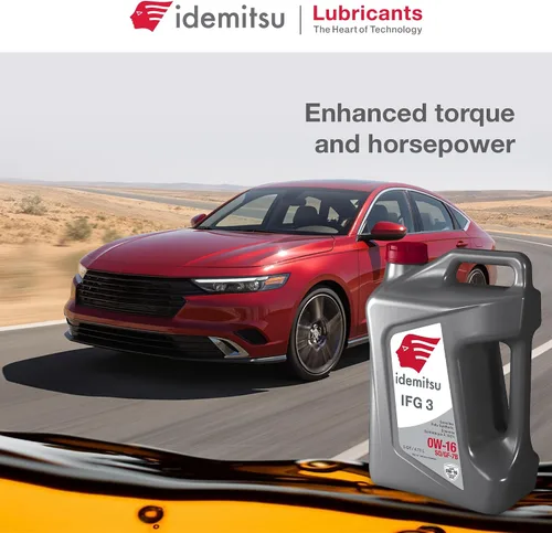 Vista 7 de Idemitsu IFG3 0W-16 SP/GF-7B Aceite de motor sintético completo – 5 cuartos de galón Eficiencia avanzada de combustible y protección del motor