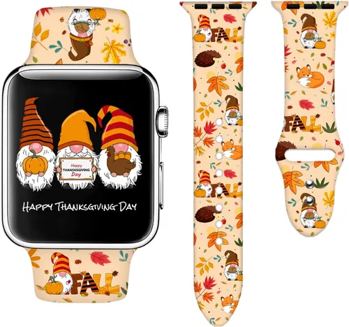 Vista 26 de Sport Silicone Band for Apple Watch Bands 38mm-49mm Women Men autismo