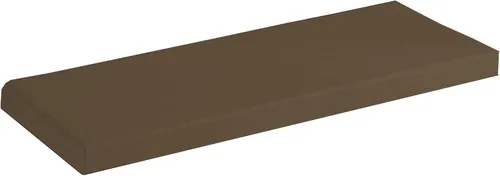 Vista 13 de Elegante cojín de banco de color sólido con lazos, cojín antideslizante para banco de interiores y exteriores, cojín de muebles de patio, cojín