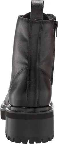 Vista 3 de The Drop Sparta - Botas de combate con cordones y suela gruesa para mujer