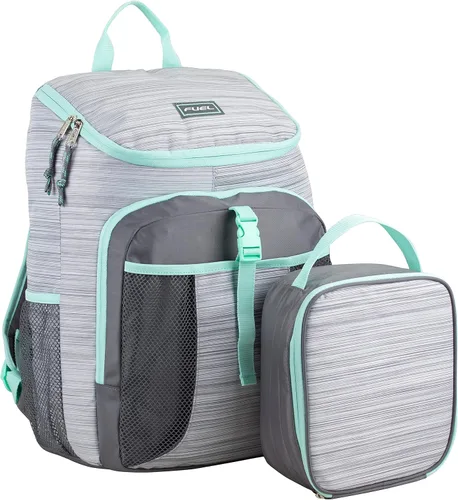 Vista 23 de FUEL Top Loader - Juego de mochila para el almuerzo, resistente al agua, bolsa para libros, suave, reutilizable, aislada, bolsa térmica para viajes