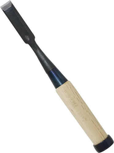 Vista 9 de KAKURI Cincel de mortaja japonés para carpintería 1/8" (3 mm), fabricado en Japón, cincel de madera Oire Nomi, hoja de acero japonés de alto carbono